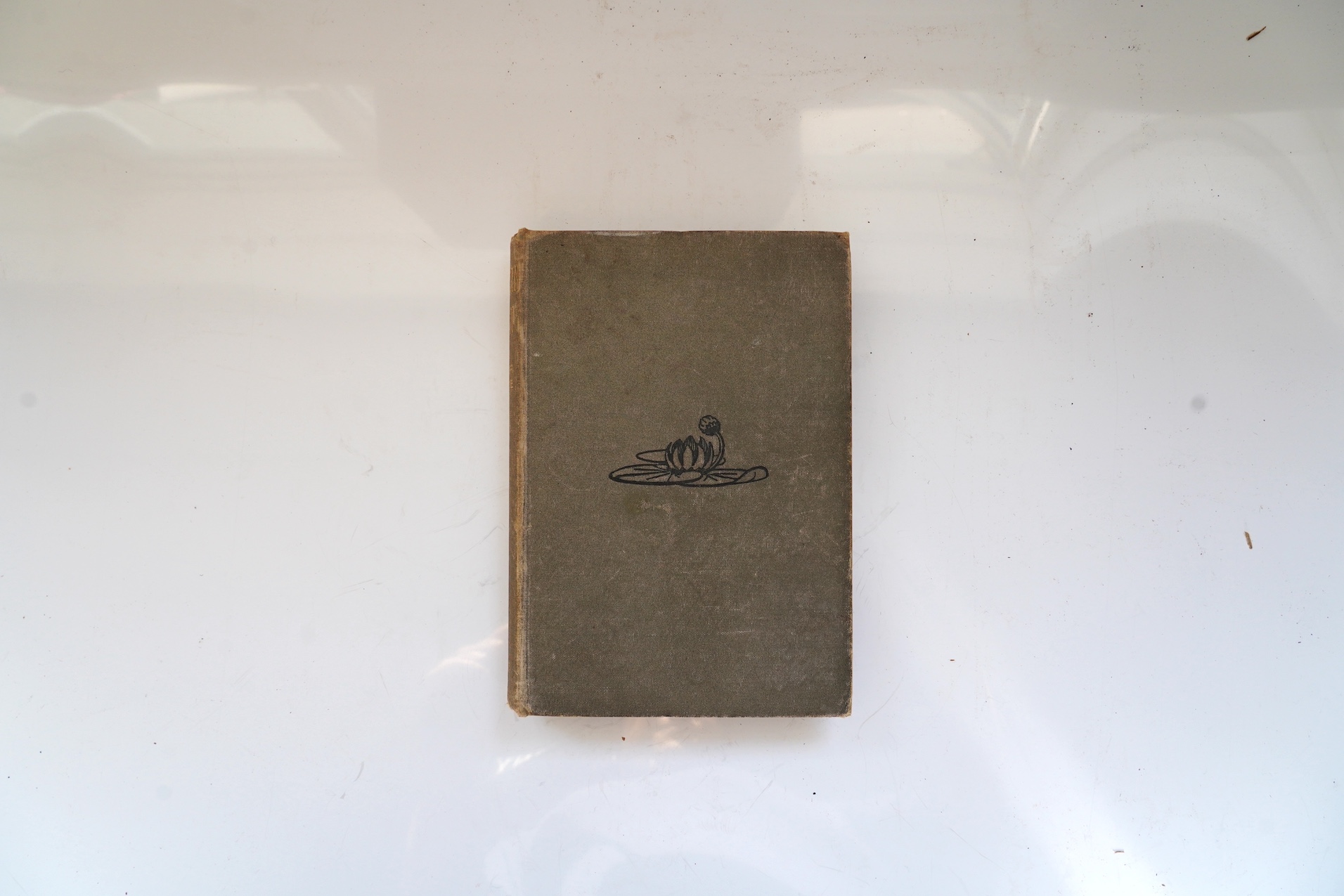 Wilde, Oscar - The Picture of Dorian Grey. 'Sole Authorised Edition'., title printed in red and black, half title; original black pictorial grey patterned boards, gilt lettered spine, gilt top and other edges rough trimm